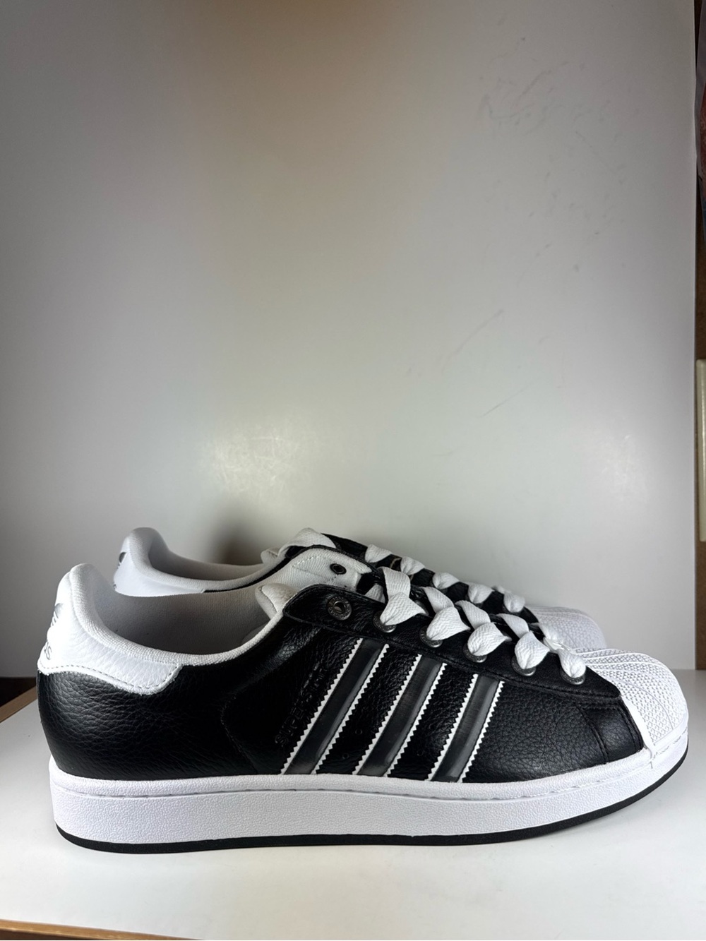 Adidas Superstar 2 Black Matte Silver White Size 13 Men’s Sneakers